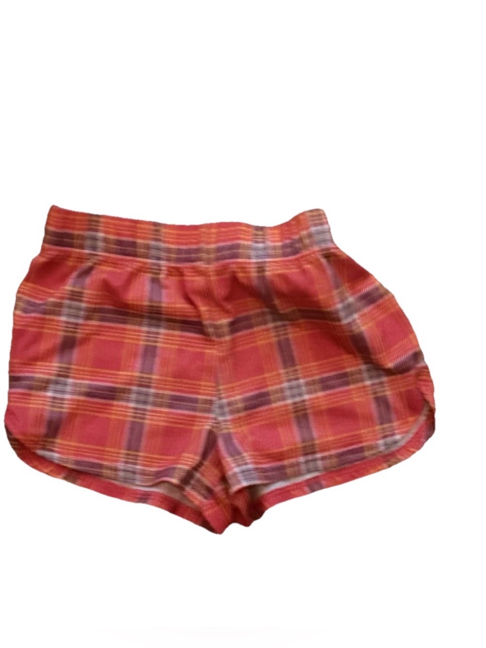 cat & Jack‎ Girls Plaid Shorts Pajama Bottoms Size 6